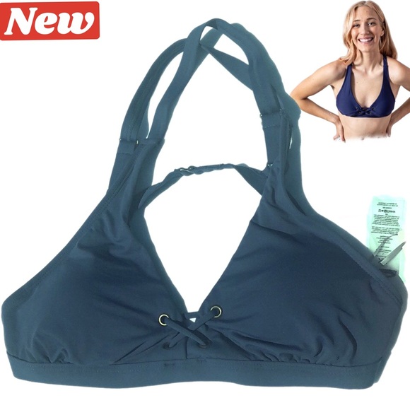 🆕 Krimson Klover Nalu Bikini Top UPF 50+ lace front